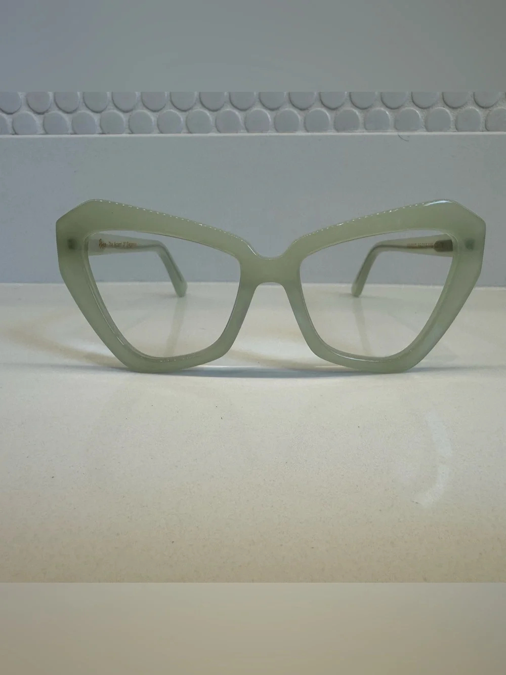 Vicci Rosa Pistachio Cat-Eye reading glasses +1.5 magnification